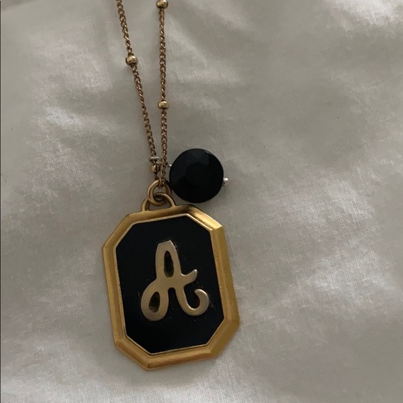 Janna Conner Letter A Necklace - Picture 4 of 6